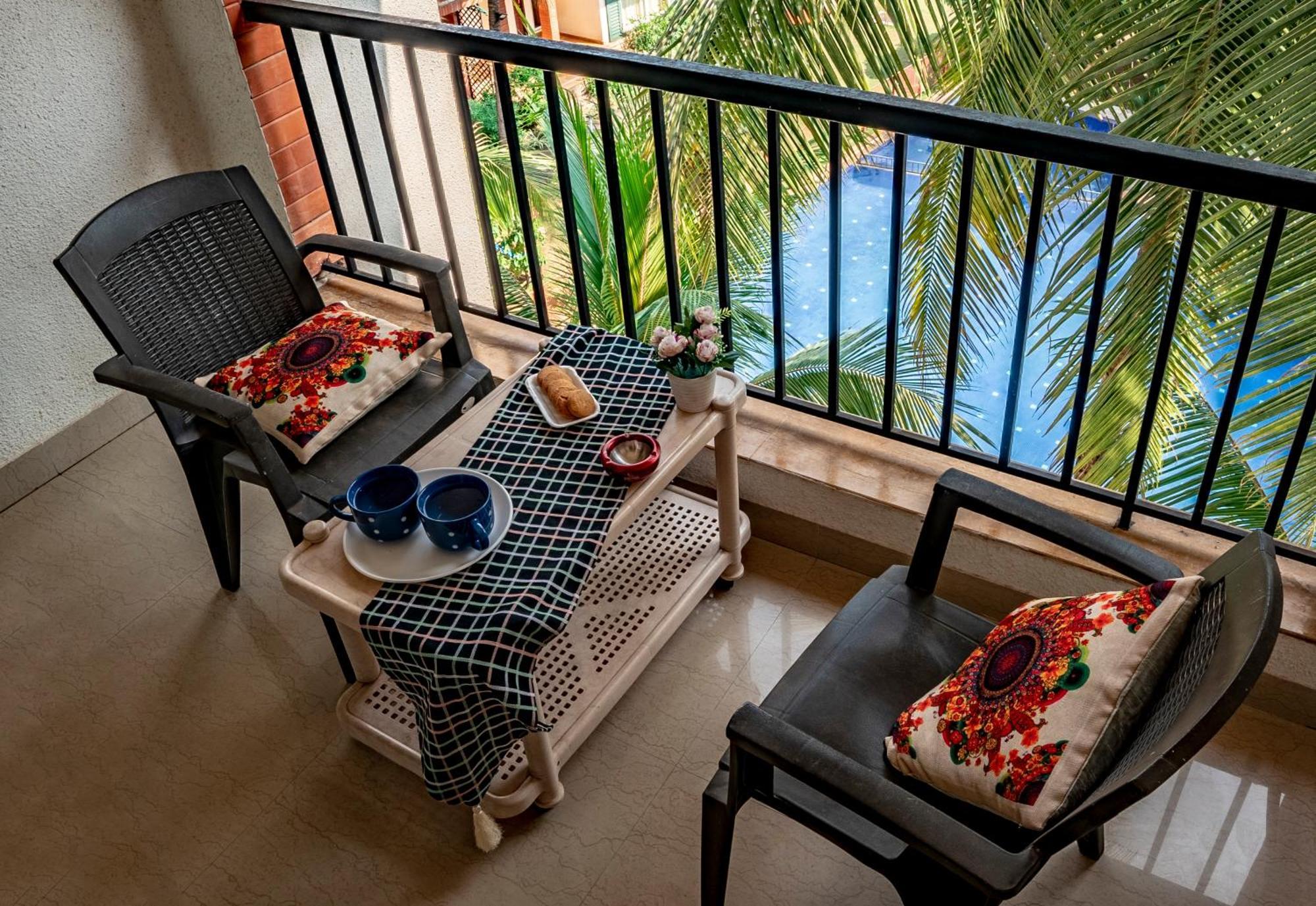 Goa Chillout Apartment - 1Bhk, Baga Buitenkant foto