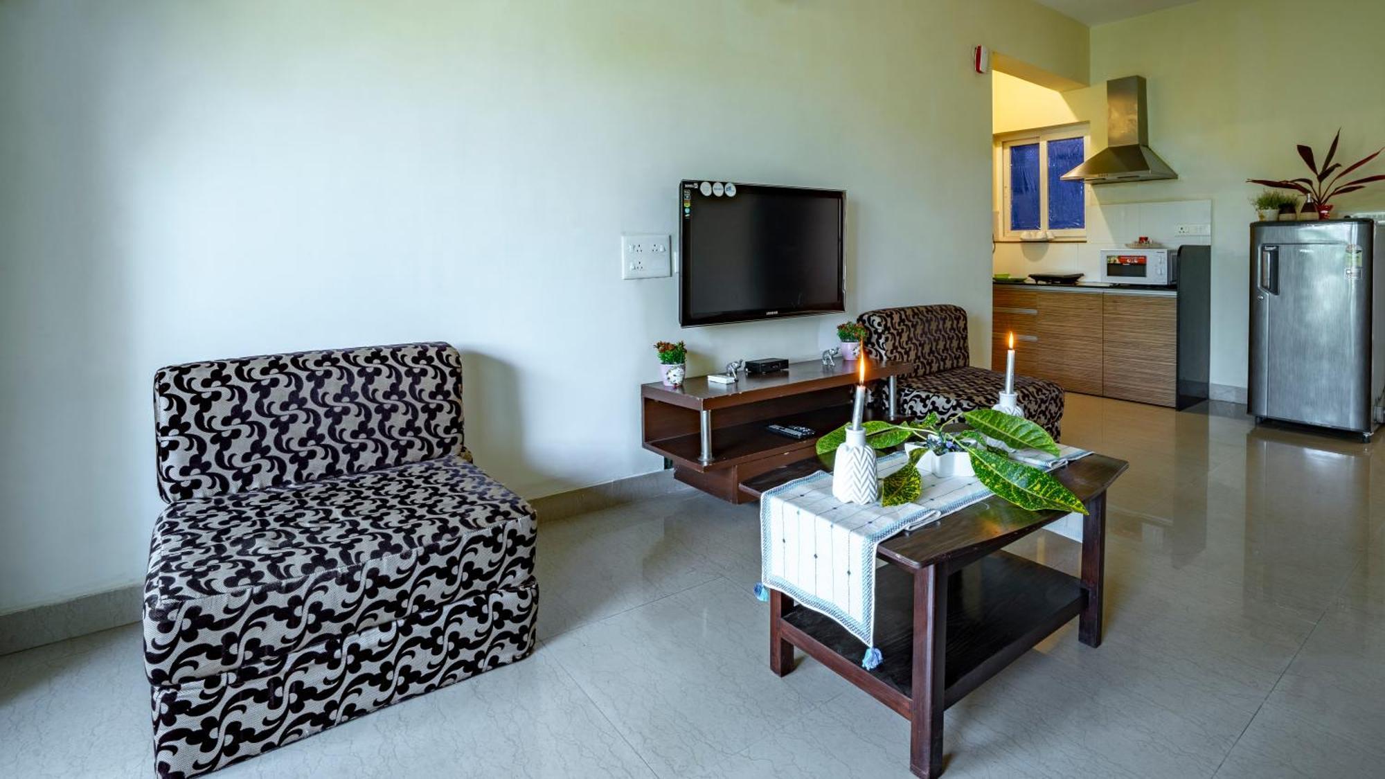 Goa Chillout Apartment - 1Bhk, Baga Buitenkant foto